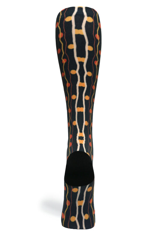 Crazy Compression - Zigzag Dots (Standard & Extra Wide)
