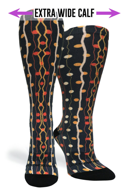 Crazy Compression - Zigzag Dots (Standard & Extra Wide)