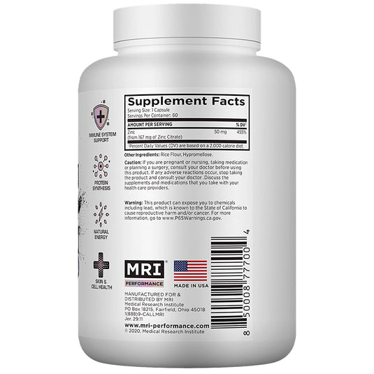 MRI Performance - Zinc (60 Count)