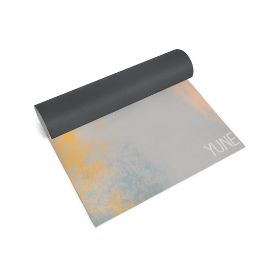 Yune Yoga - Yoga Mat | 6mm Thick | Grey | Non-Slip | Eco Friendly | Yune Yoga | AR18