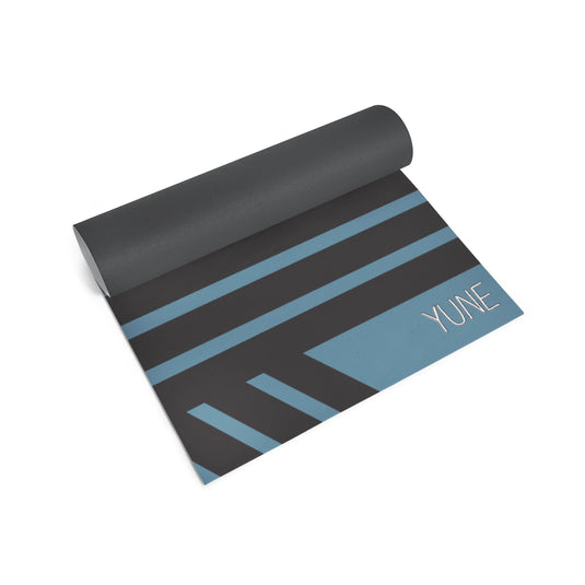 Yune Yoga - Yoga Mat | 6mm Thick | Blue | Non-Slip | Eco Friendly | Yune Yoga | KR36