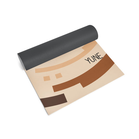 Yune Yoga - Yoga Mat | 6mm Thick | Tan | Non-Slip | Eco Friendly | Yune Yoga | ER68