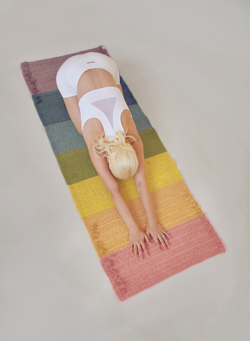 Load image into Gallery viewer, Chakra Energy - Herbal Yoga Mat
