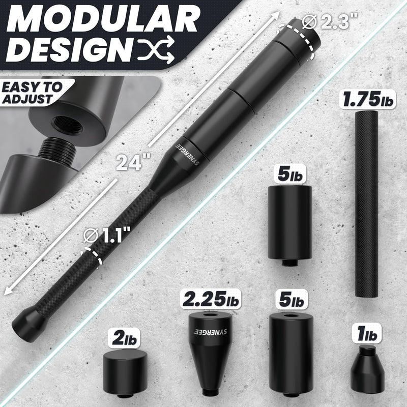 Load image into Gallery viewer, Synergee - Adjustable Indian Club &amp; Mace Bell - Indian Club
