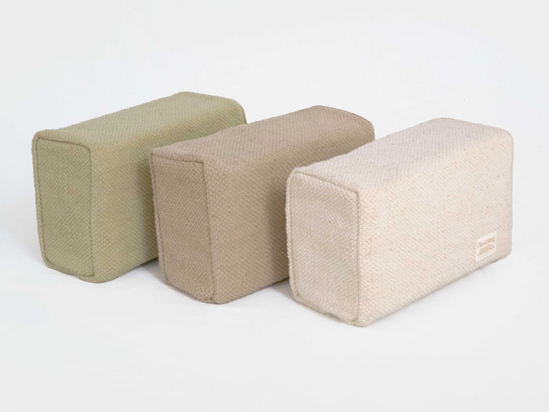 Load image into Gallery viewer, Yoga Block - Naturally Dyed Organic Cotton
