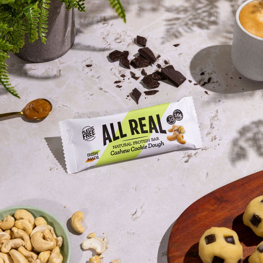 All Real Nutrition - Cashew Cookie Dough Protein Bar (50g x 12)