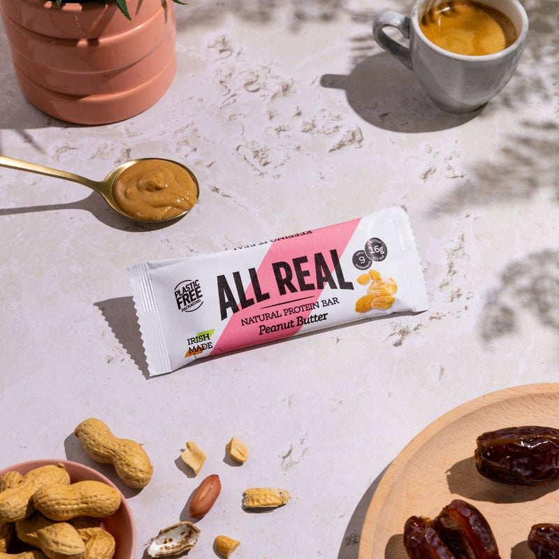 Load image into Gallery viewer, All Real Nutrition - Peanut Butter Protein Bar (50g x 12)
