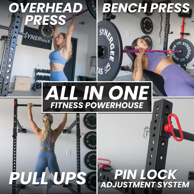 Load image into Gallery viewer, Synergee 2200 Series Folding Squat Rack

