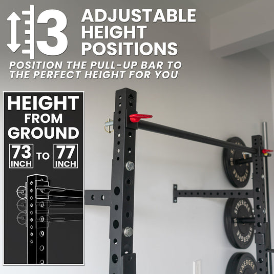 Synergee - 2200 Series Wall Mounted Squat Rack