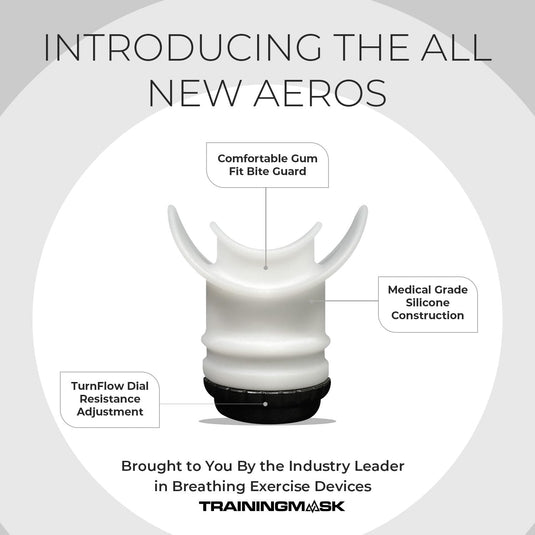 Training Mask - AEROSx Lung Trainer (Respiratory Resistance Device)