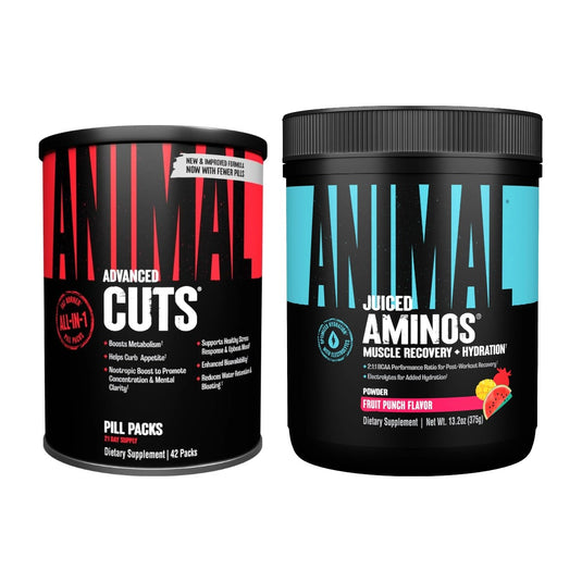 Animal Cut Stack: Animal Cuts and Animal Juiced Aminos