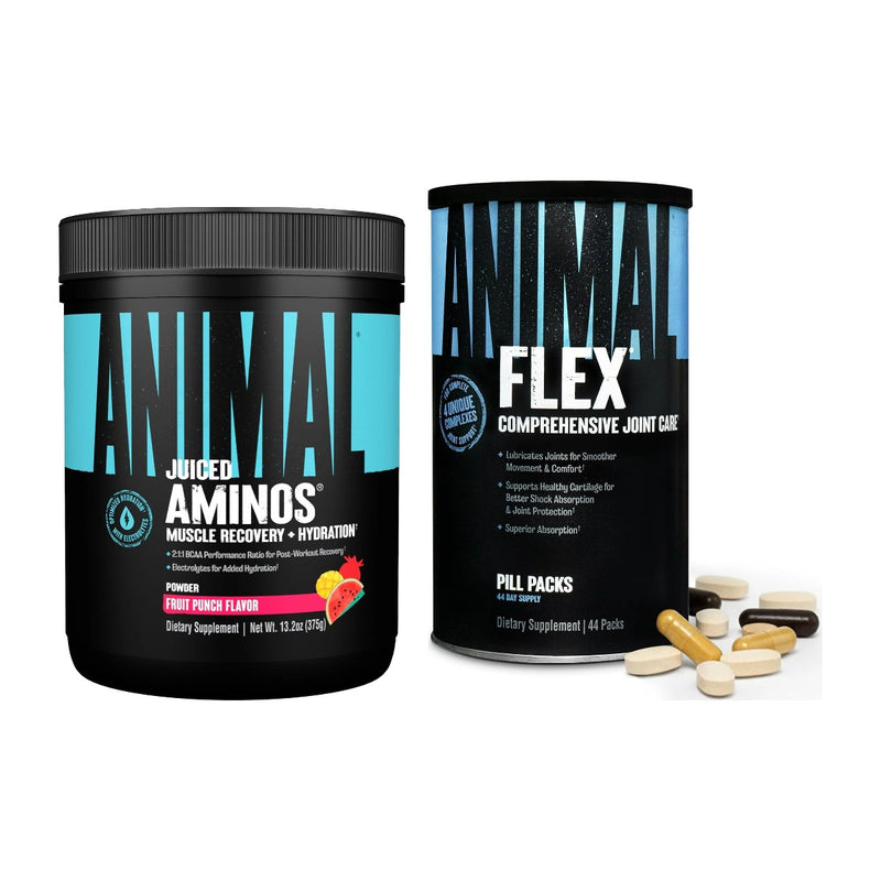 Load image into Gallery viewer, Animal Recovery Stack: Animal Juiced Aminos and Animal Flex