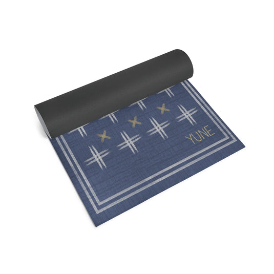 Yune Yoga - Yoga Mat | 6mm Thick | Blue | Non-Slip | Eco Friendly | Yune Yoga | Sakura