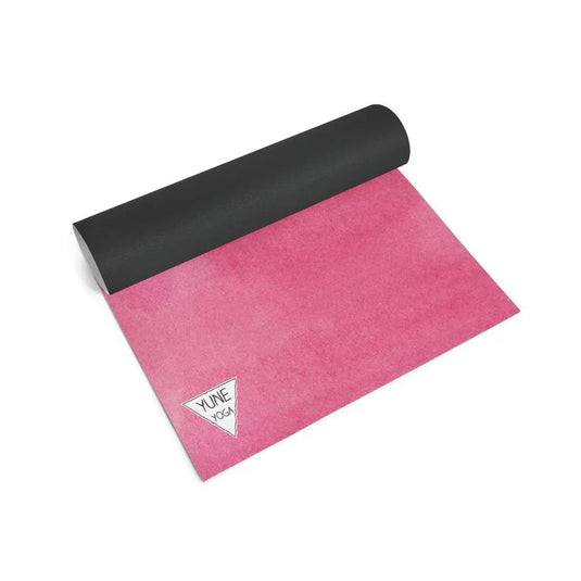 Yune Yoga - Yoga Mat | 6mm Thick | Pink | Non-Slip | Eco Friendly | Yune Yoga | Apollo
