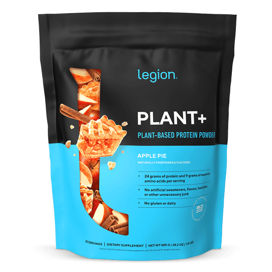 Legion Athletics - Plant+ Plant-Based Protein Powder - Apple Pie / 20 Servings