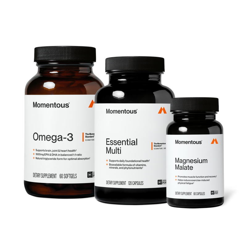 Load image into Gallery viewer, Momentous - Athletic Stack - Protein Supplements
