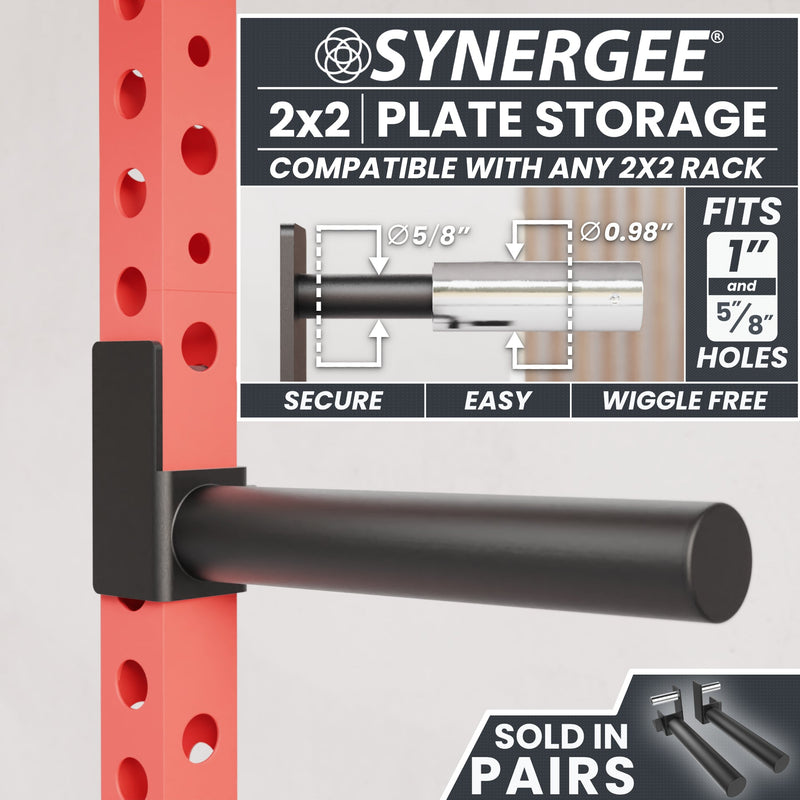 Load image into Gallery viewer, Synergee - Weight Plate Storage Peg Attachment
