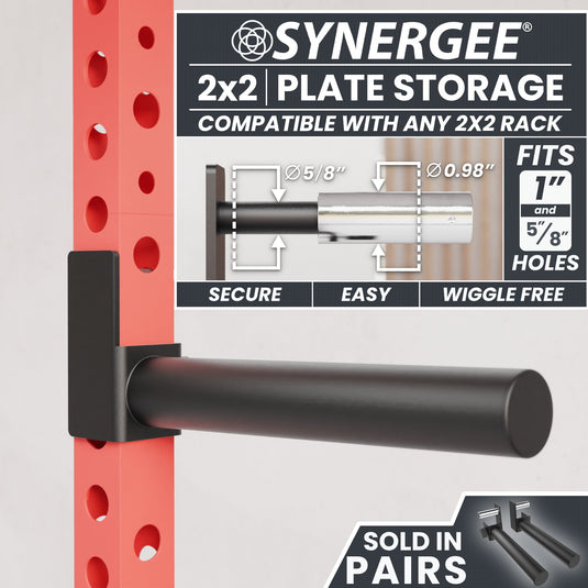 Synergee - Weight Plate Storage Peg Attachment