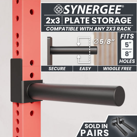 Synergee - Weight Plate Storage Peg Attachment