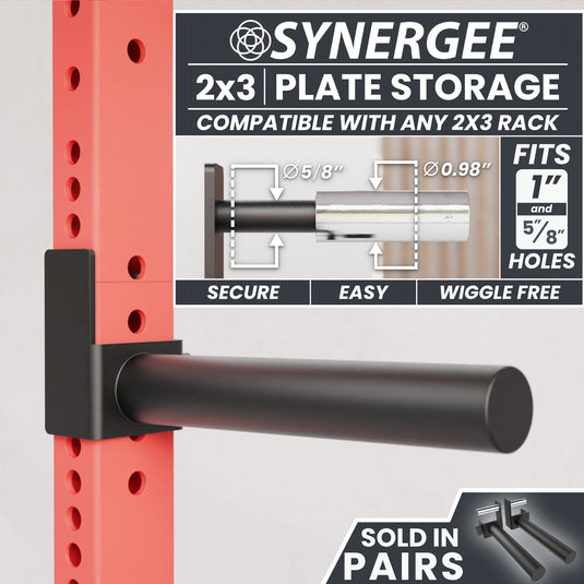 Synergee - Weight Plate Storage Peg Attachment