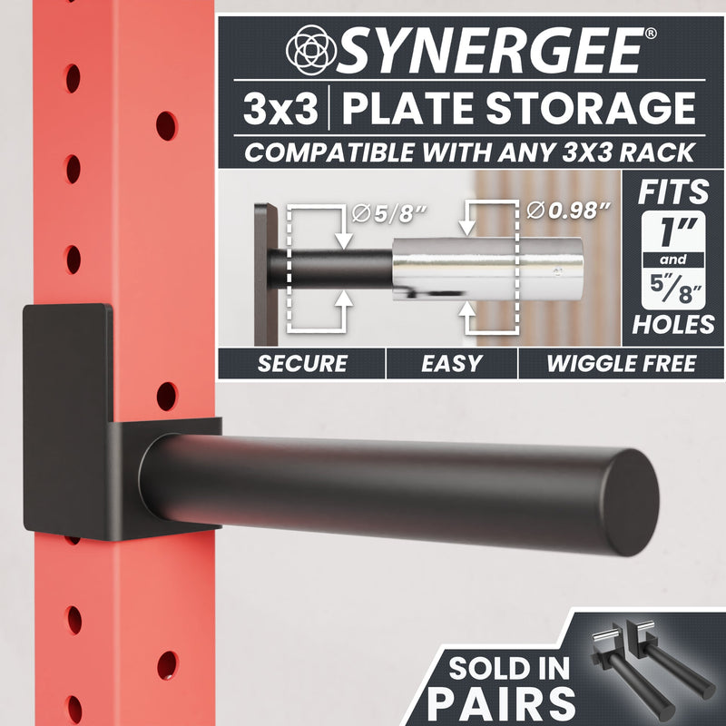 Load image into Gallery viewer, Synergee - Weight Plate Storage Peg Attachment

