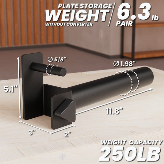Synergee - Weight Plate Storage Peg Attachment