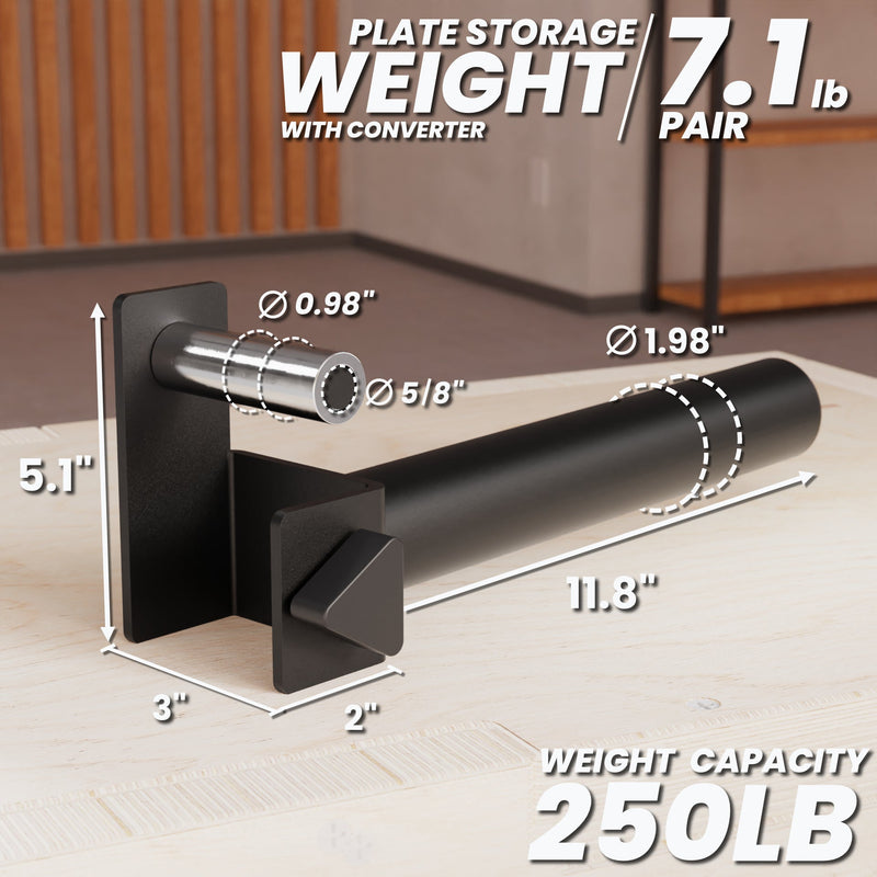 Load image into Gallery viewer, Synergee - Weight Plate Storage Peg Attachment
