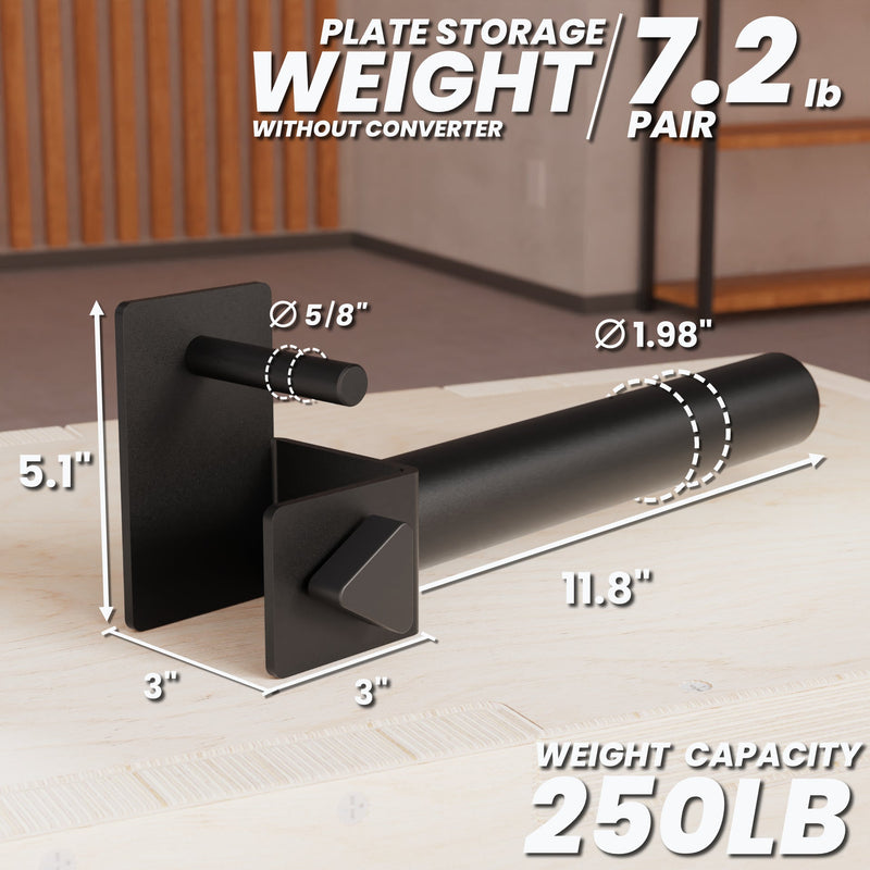 Load image into Gallery viewer, Synergee - Weight Plate Storage Peg Attachment
