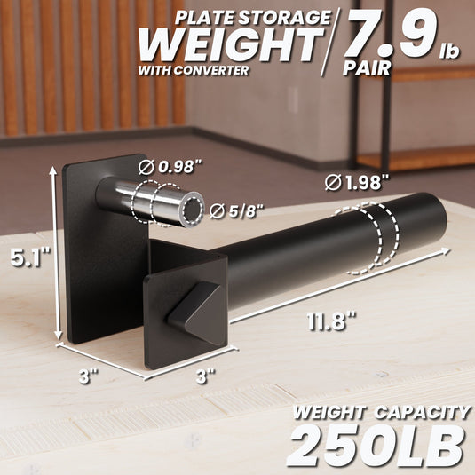Synergee - Weight Plate Storage Peg Attachment