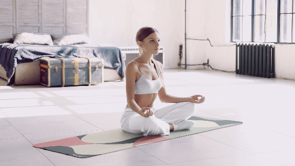 Load image into Gallery viewer, Yune Yoga - Yoga Mat | 6mm Thick | Blue | Non-Slip | Eco Friendly | Yune Yoga | Echo
