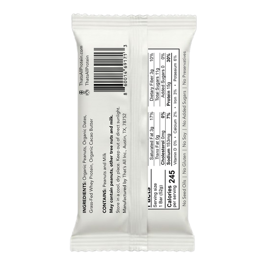 That's All - Peanut Protein Bar