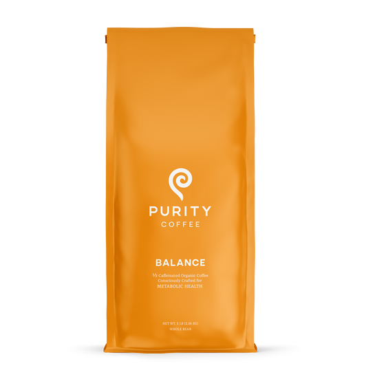 Purity Coffee - Balance: 2/3 Decaf Whole Bean Coffee