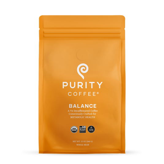 Purity Coffee - Balance: 2/3 Decaf Whole Bean Coffee