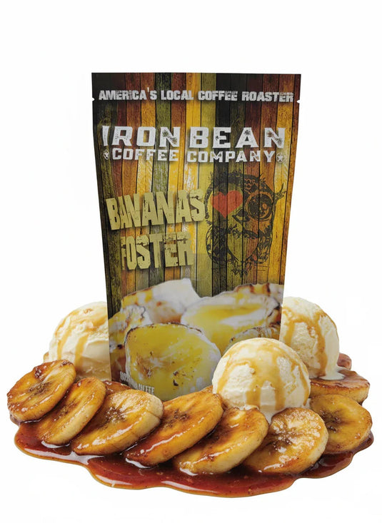 Iron Bean Coffee Company - Banana's Foster - 12oz
