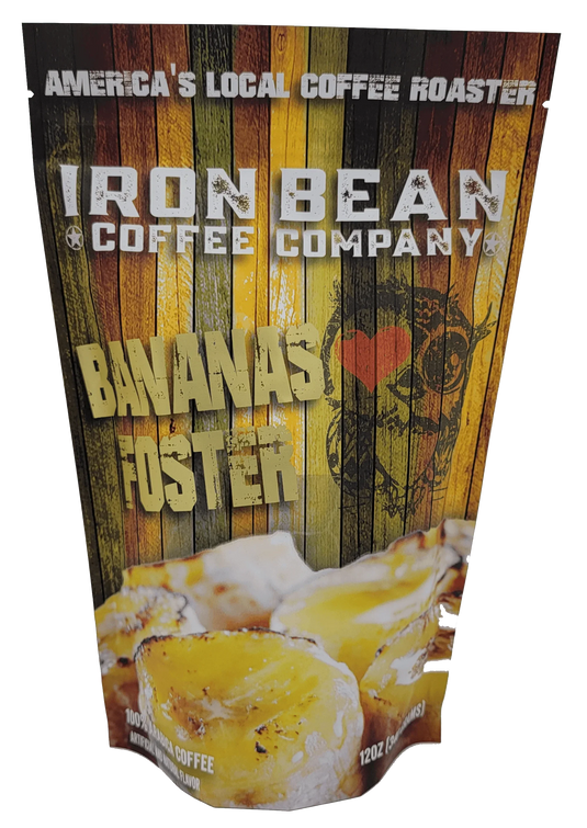 Iron Bean Coffee Company - Banana's Foster - 12oz