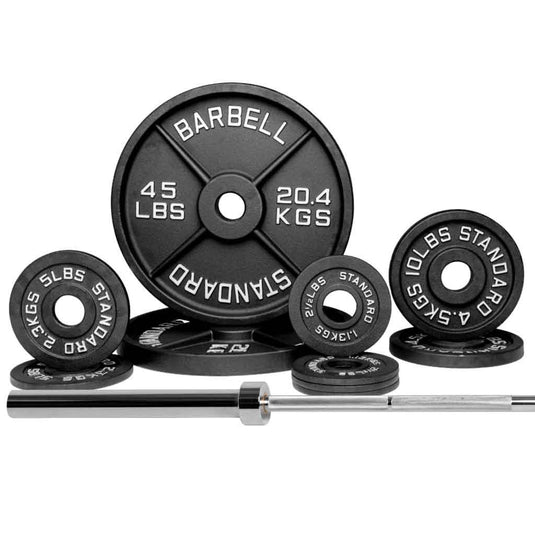Barbell Standard - Barbell 2000 Power Barbell Weight Sets