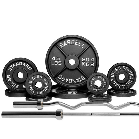 Barbell Standard - Barbell 2000 Power Barbell Weight Sets