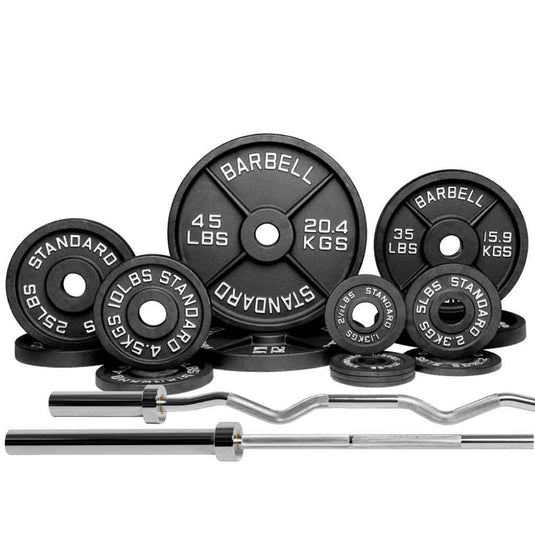 Barbell Standard - Barbell 2000 Power Barbell Weight Sets