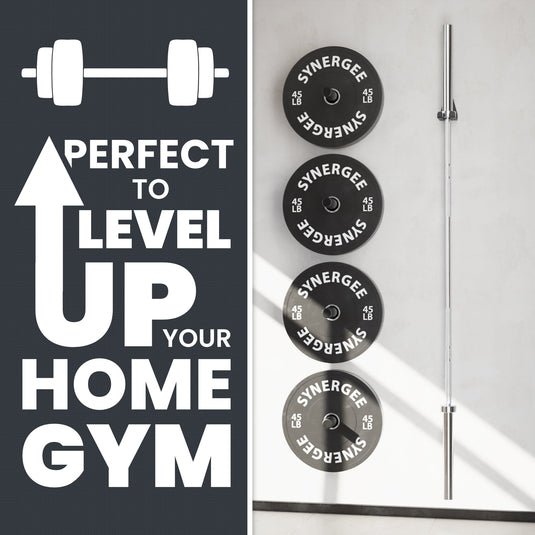 Synergee - Wall Mounted Barbell and Accessory Hanger
