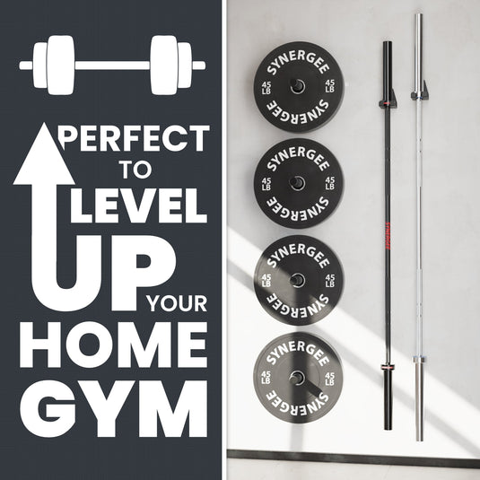Synergee - Wall Mounted Barbell and Accessory Hanger