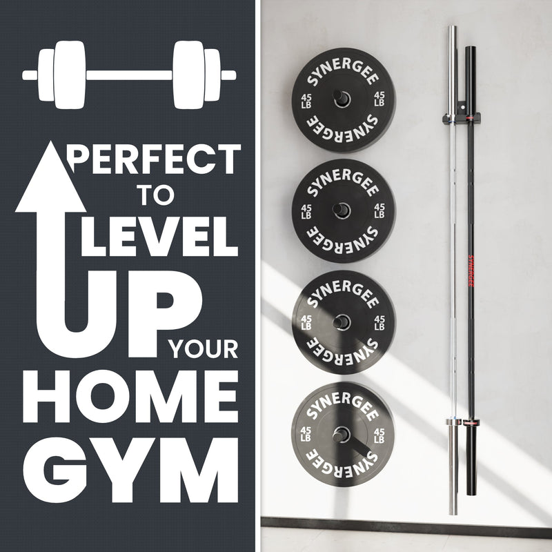 Load image into Gallery viewer, Synergee - Wall Mounted Barbell and Accessory Hanger
