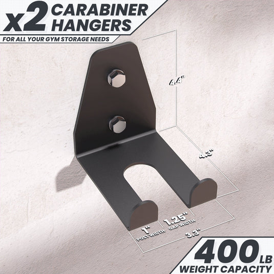 Synergee - Wall Mounted Barbell and Accessory Hanger
