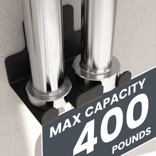 Synergee - Wall Mounted Barbell and Accessory Hanger