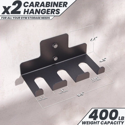 Synergee - Wall Mounted Barbell and Accessory Hanger