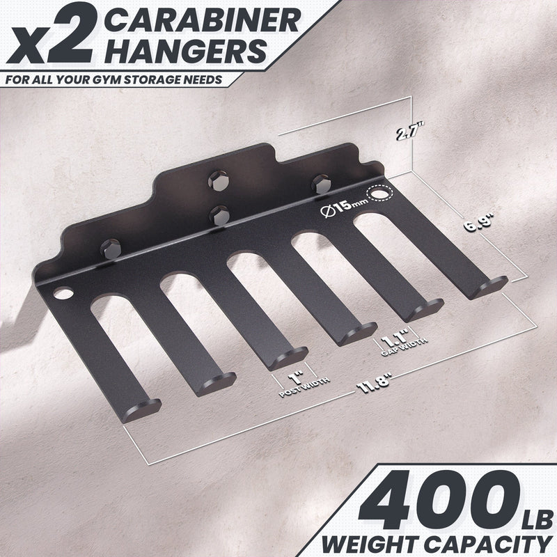Load image into Gallery viewer, Synergee - Wall Mounted Barbell and Accessory Hanger
