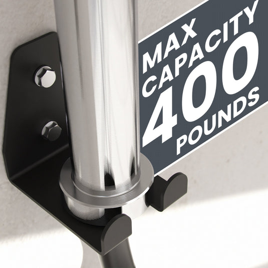 Synergee - Wall Mounted Barbell and Accessory Hanger