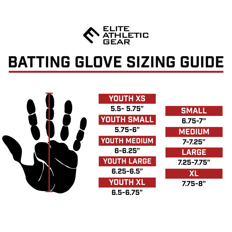 Load image into Gallery viewer, Elite Athletic Gear - Blue Ice Cream Batting Gloves
