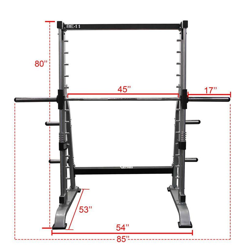 Load image into Gallery viewer, Valor Fitness - Smith Machine with Olympic Storage Pegs
