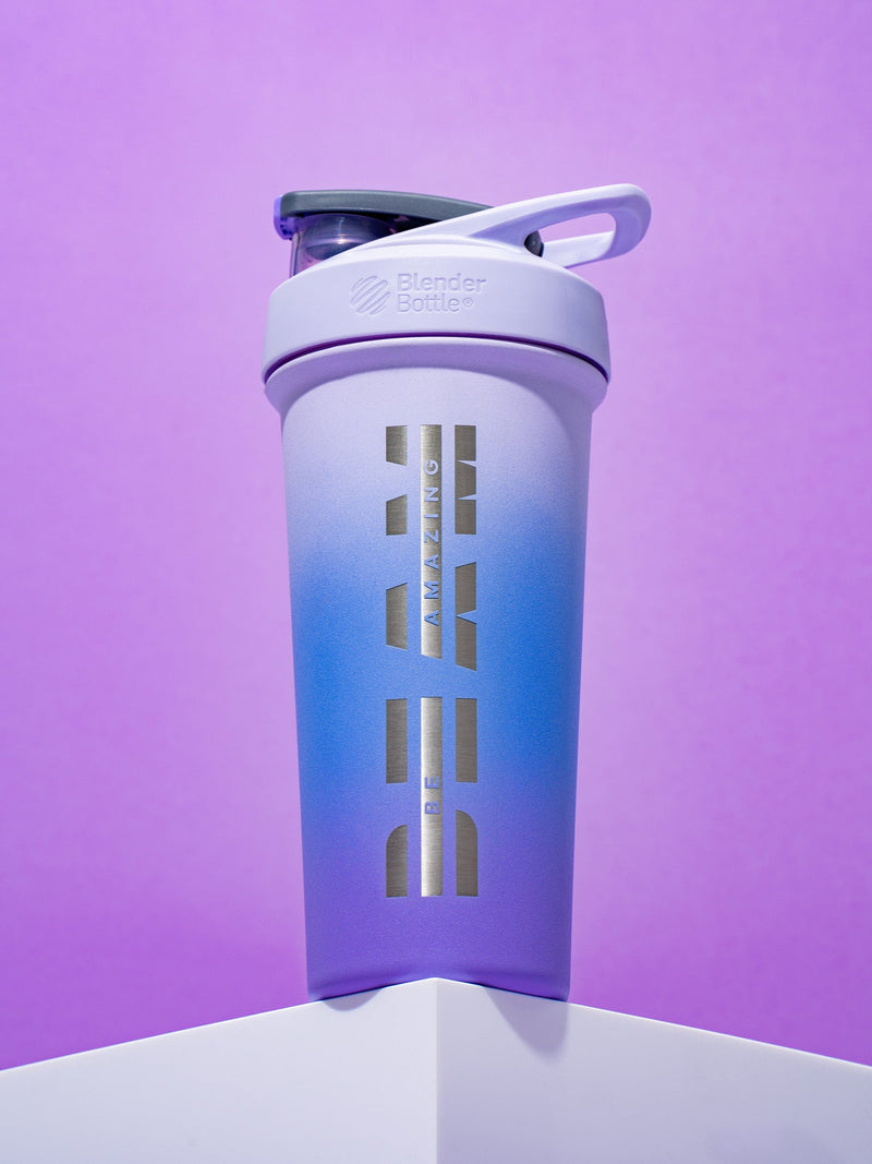 Load image into Gallery viewer, Be Amazing Metal Blender Bottle
