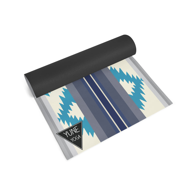 Load image into Gallery viewer, Yune Yoga - Yoga Mat | 6mm Thick | Blue | Non-Slip | Eco Friendly | Yune Yoga | Bear Creek Juniper
